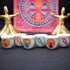 Dervish & Misbaha Arabic coffee cups (set of six)